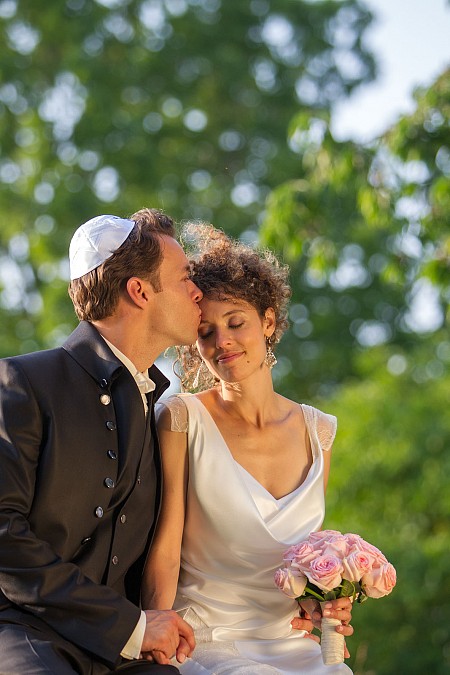 jüdische Hochzeitszeremonie