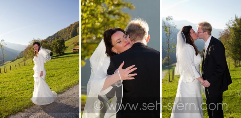 Hochzeitsportraits am Tatzlwurm
