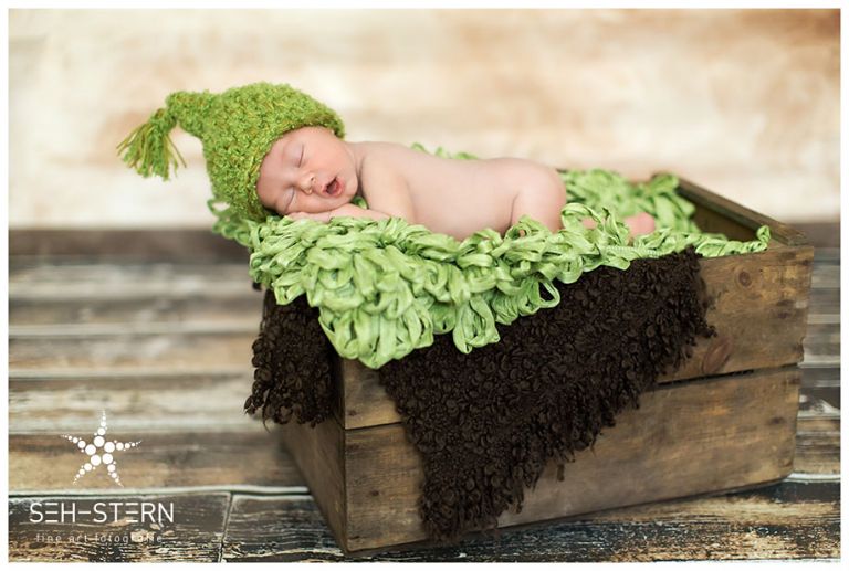 künstlerische Babyfotos