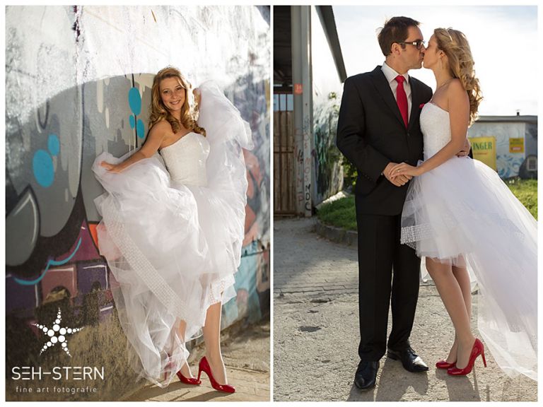 Trash-the-dress Shooting München