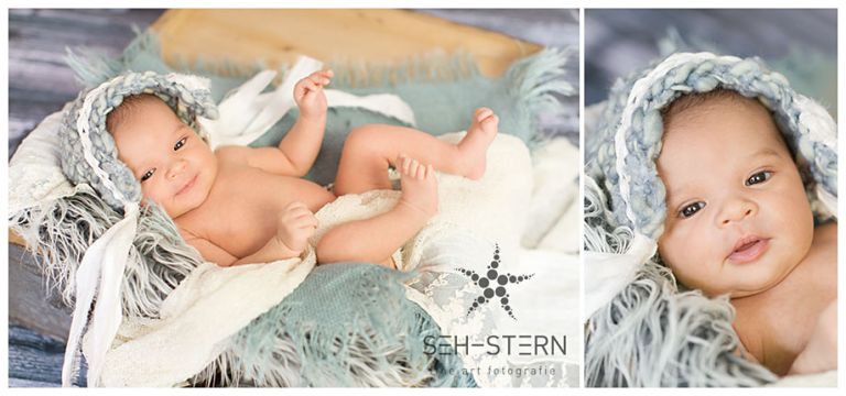 Künstlerische Fotos von Babys in München