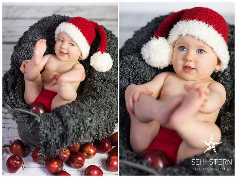 Weihnachtsmotiv Kleinkind