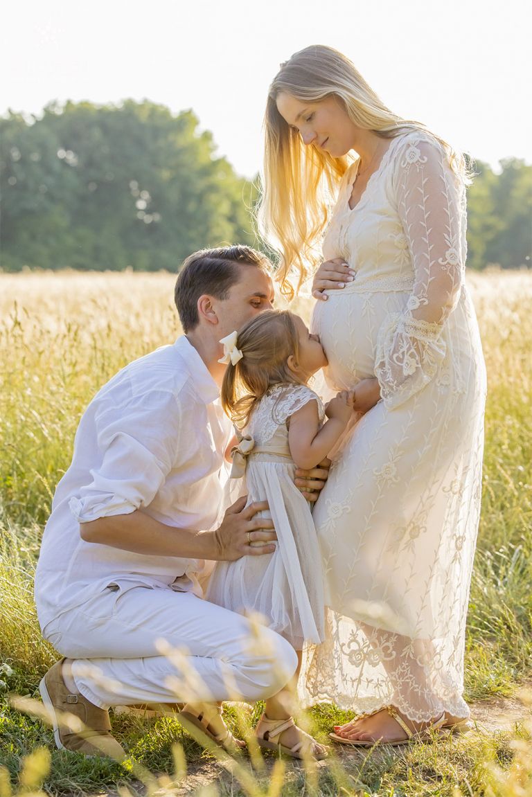 Familienfotoshooting und Schwangerschaftsfotoshooting in München | Seh-Stern Fotografie Marion Hogl